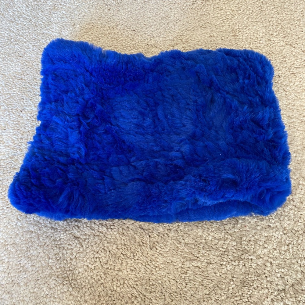 Mitchie’s Rabbit Fur Neck Gaiter Neck Warmer Mask